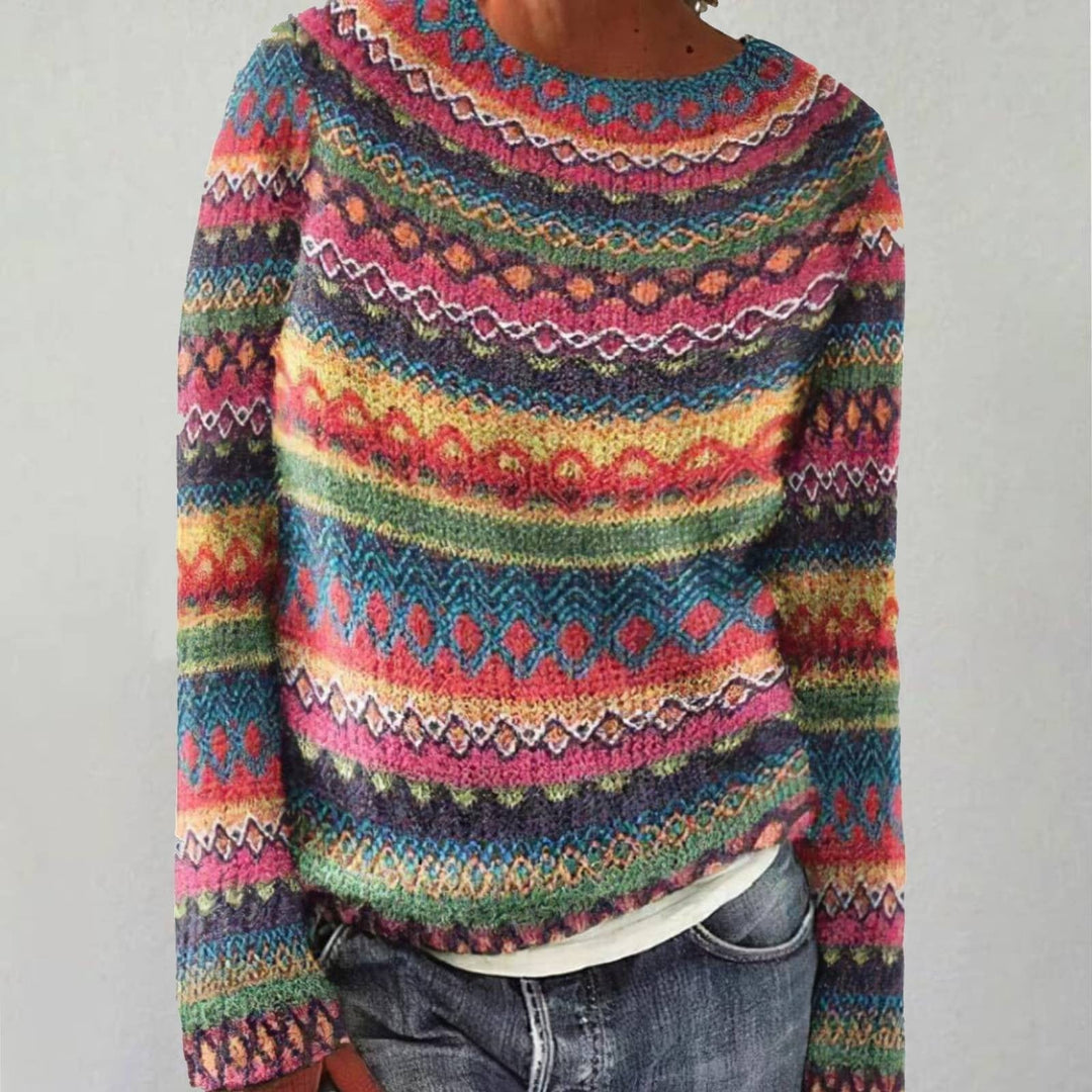 Emma | Accogliente maglione retrò