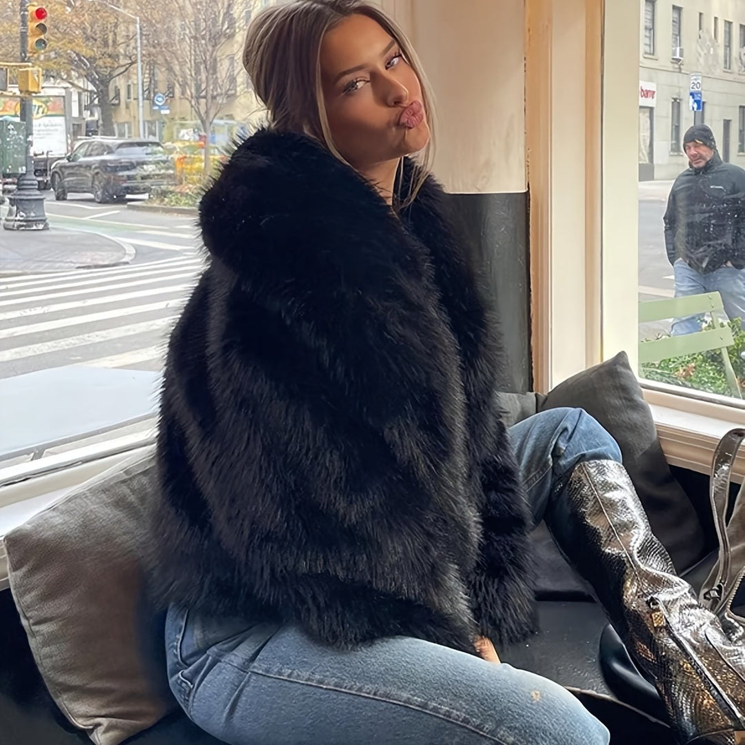 Novie | Luxury Faux Fur Winter Jacket
