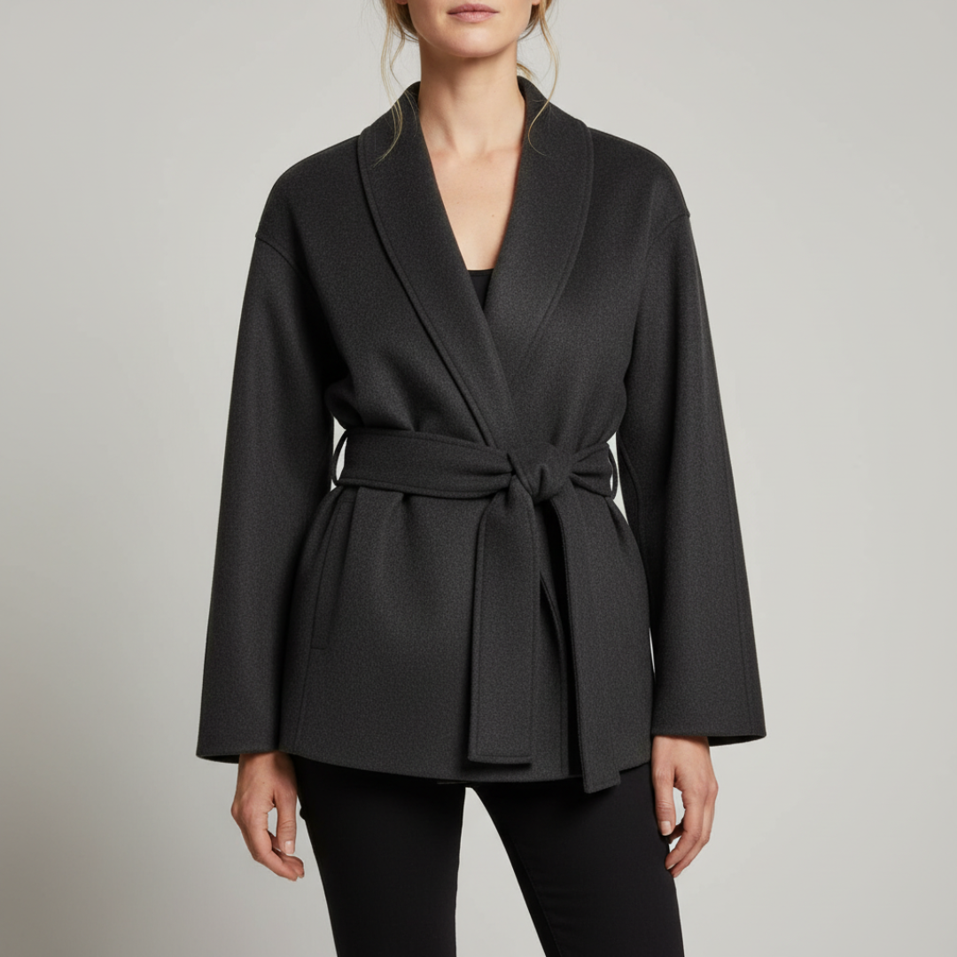 Brinley | Belted Wrap Jacket