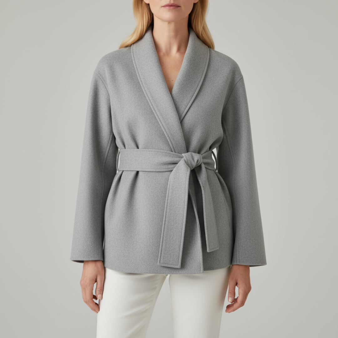 Brinley | Belted Wrap Jacket