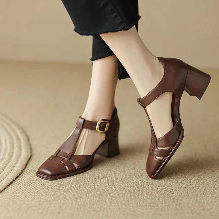 Annie | Square-Toed Sandals