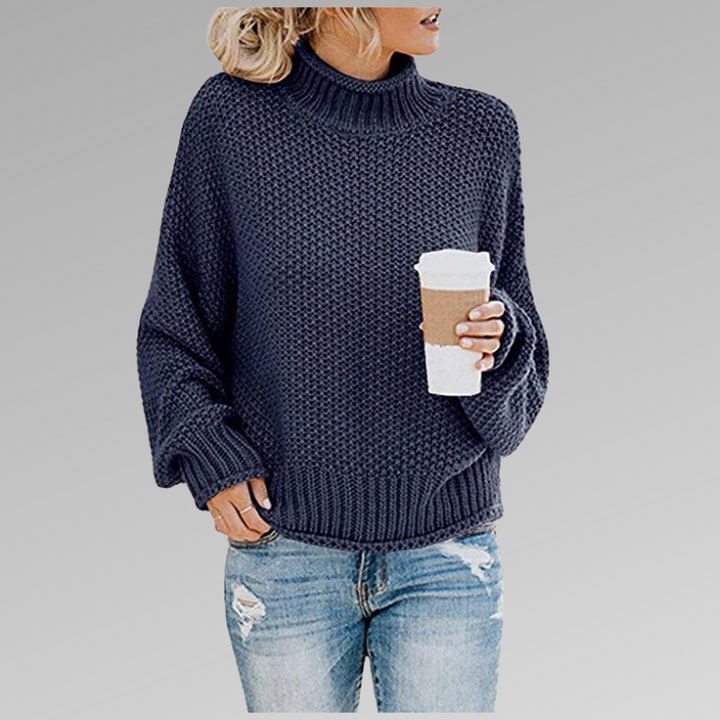 Olivia | High-Collared Sweater