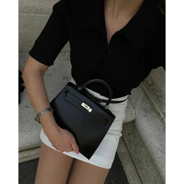 Annie | Sophisticated Handcrafted Leather Tote Bag