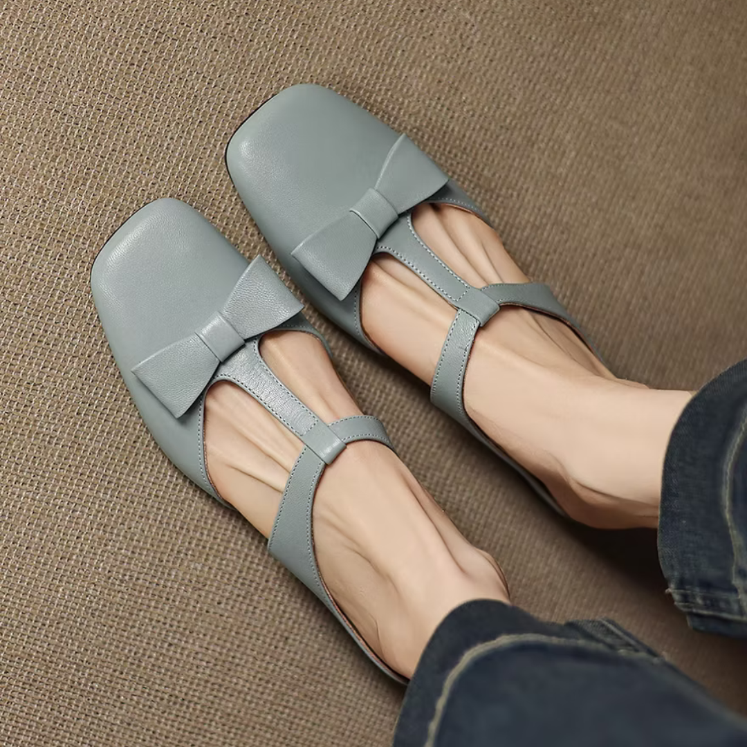 Annie | Square-Toed Slippers