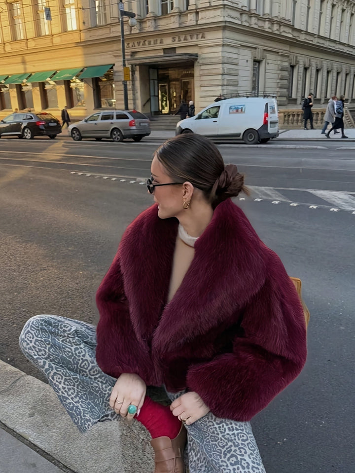 Novie | Luxury Faux Fur Winter Jacket