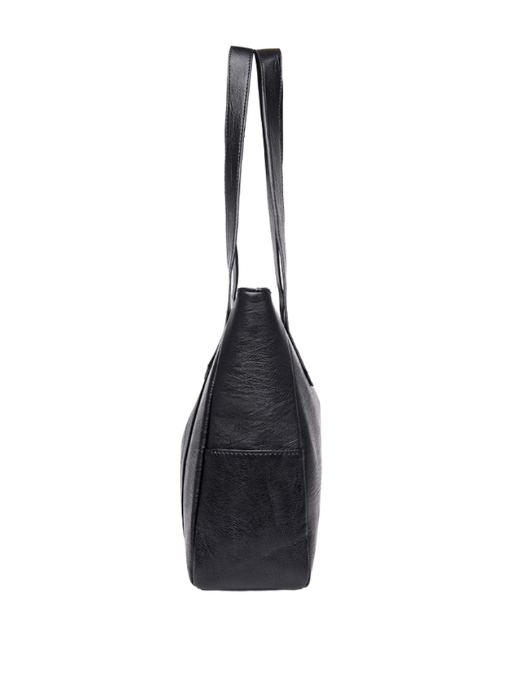 Peggy | Elegant Structured PU Tote Bag