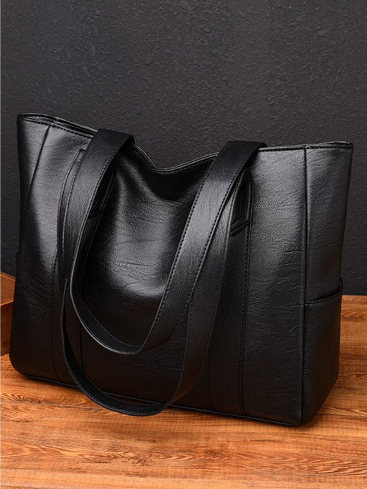 Peggy | Elegant Structured PU Tote Bag