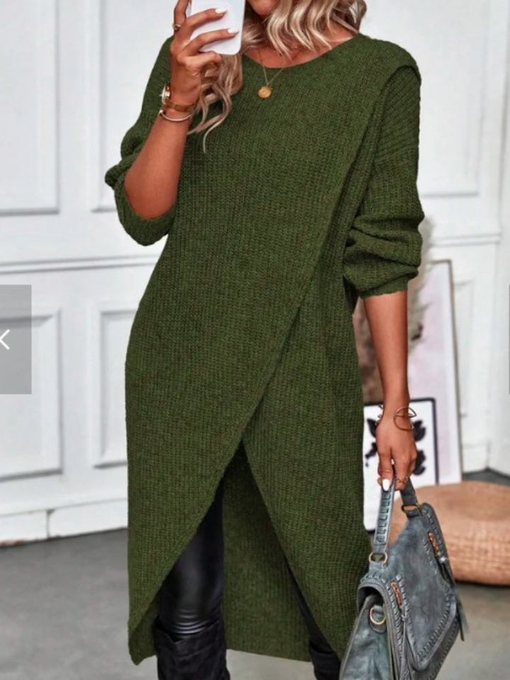 Aria | Knit Wrap Dress