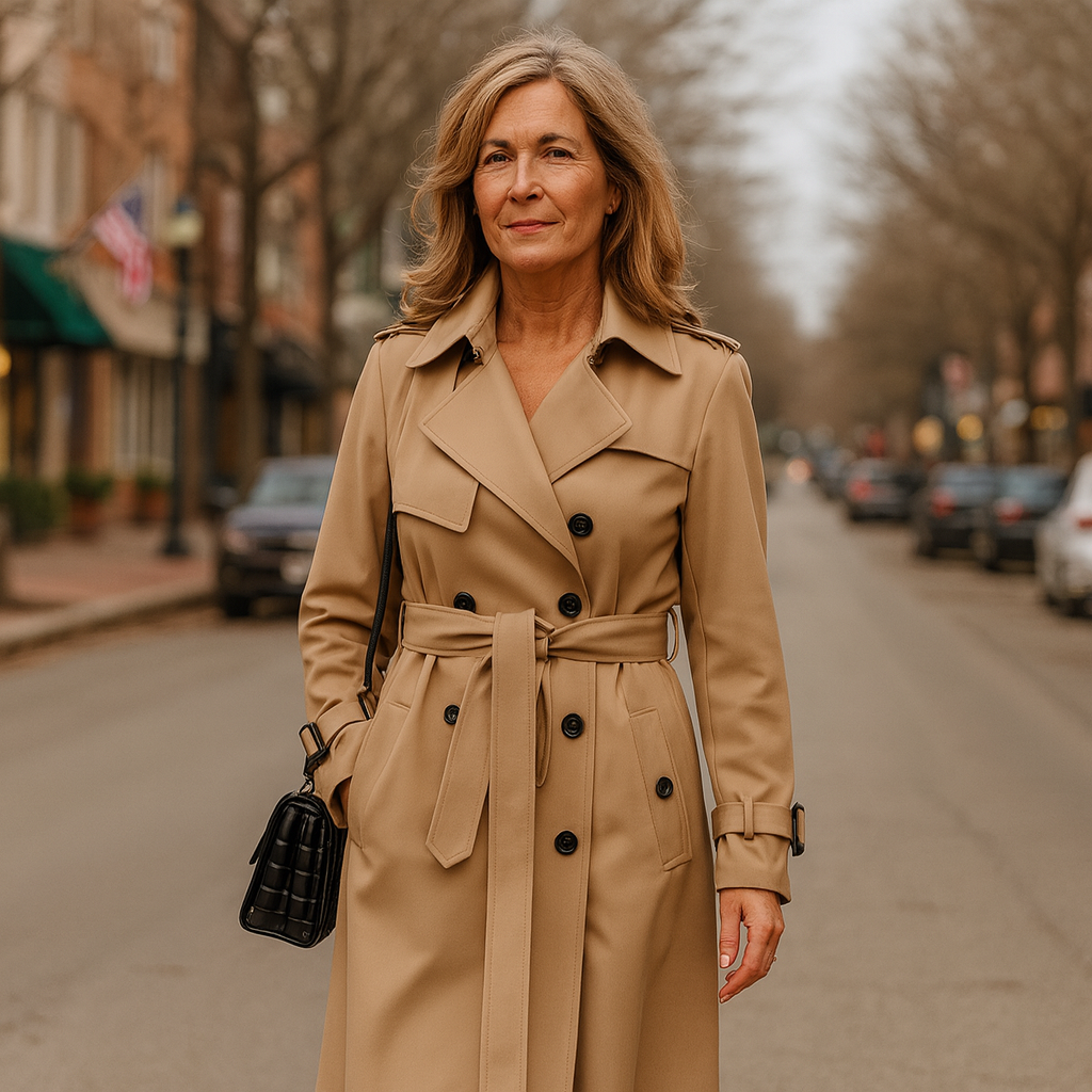 Jade | Stylish Trench Coat