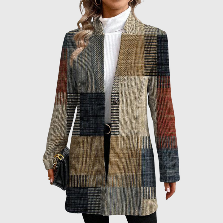 Jill | Chic Patterned Blazer