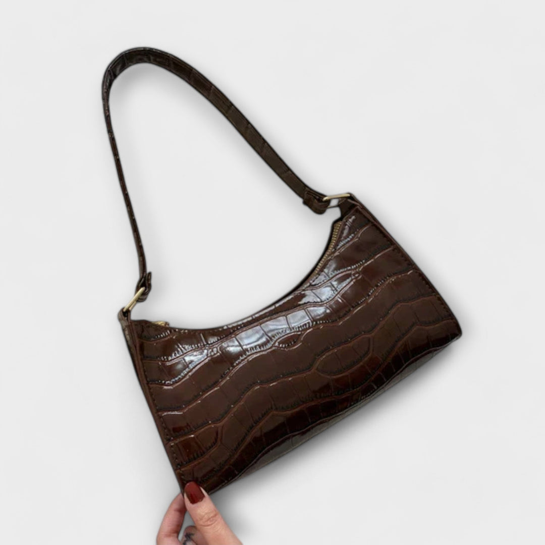 Annie | Glossy Leather Handbag
