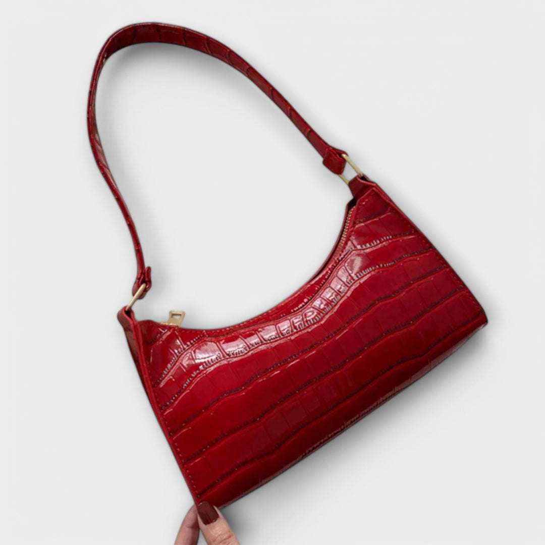 Annie | Glossy Leather Handbag