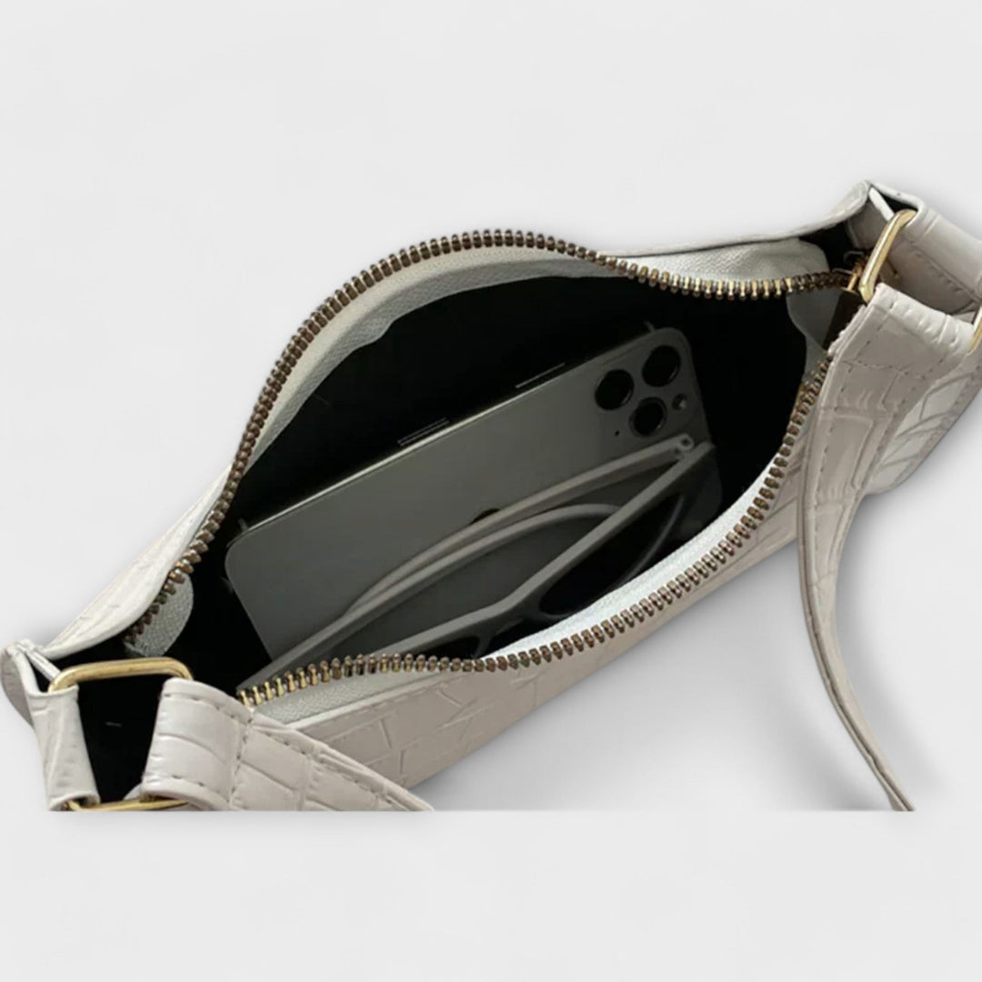 Annie | Glossy Leather Handbag