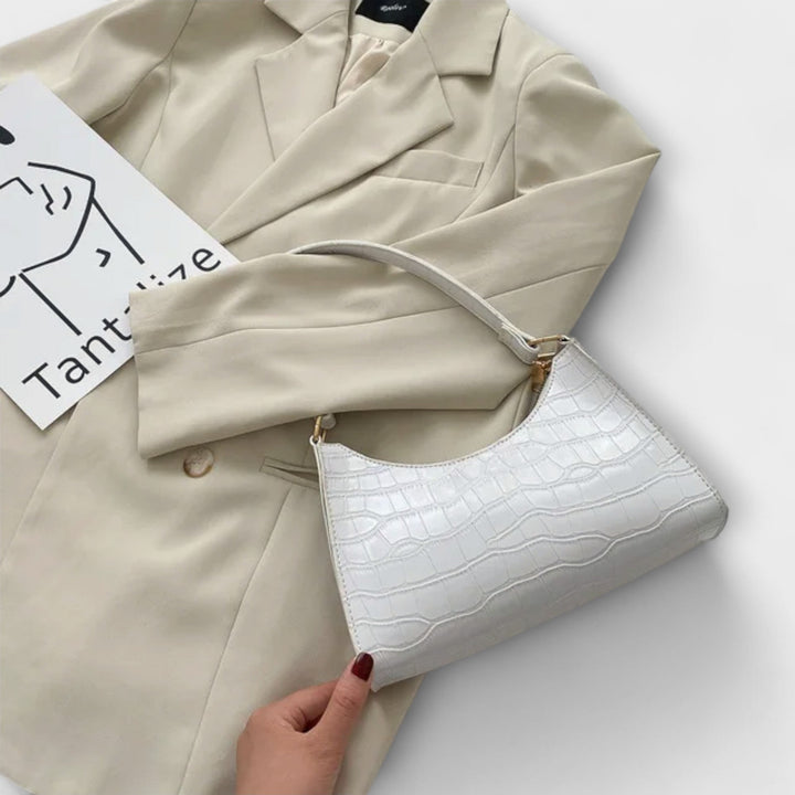 Annie | Glossy Leather Handbag