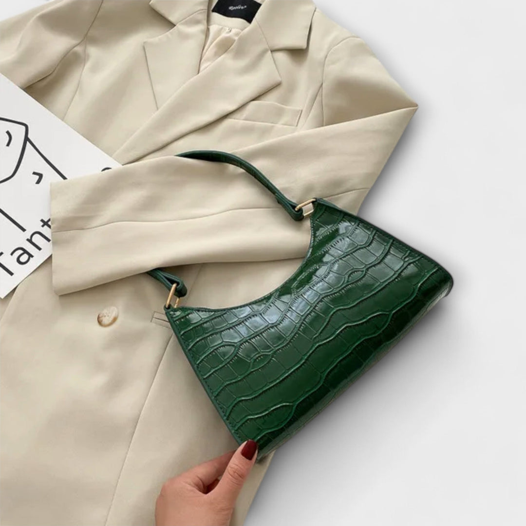 Annie | Glossy Leather Handbag