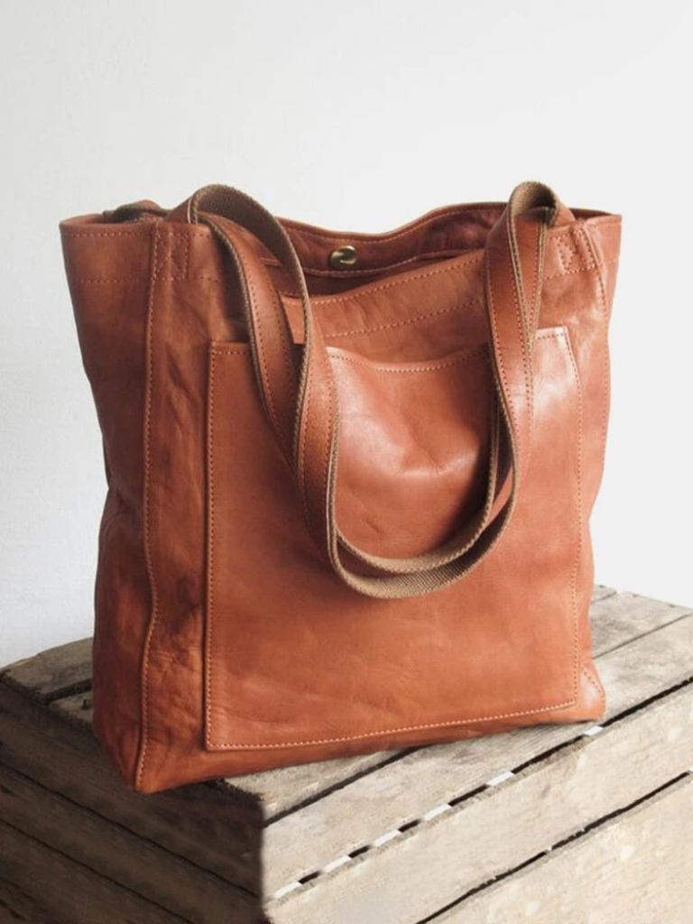 Sabine Waxed Canvas Tote