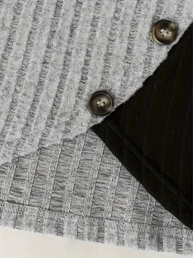 Kaia | Relaxed Knit Long Sleeve Top