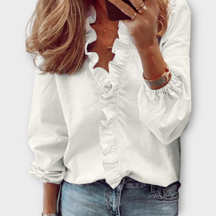 Maisie | Soft Ruffled Everyday Blouse