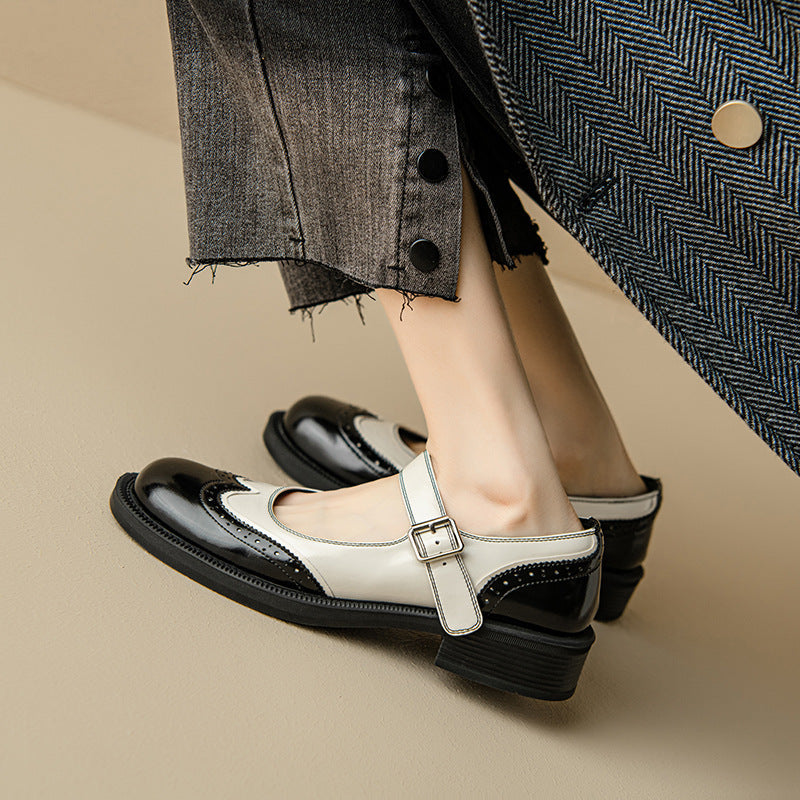 Annie | Laura Classic Mary Jane Shoes