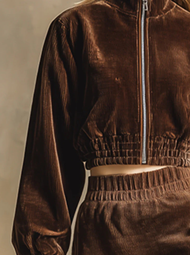 Melissa | Luxe Velvet Two-Piece Set