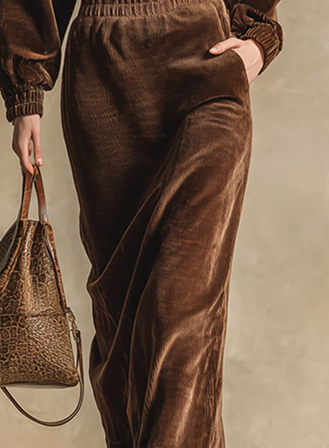 Melissa | Luxe Velvet Two-Piece Set