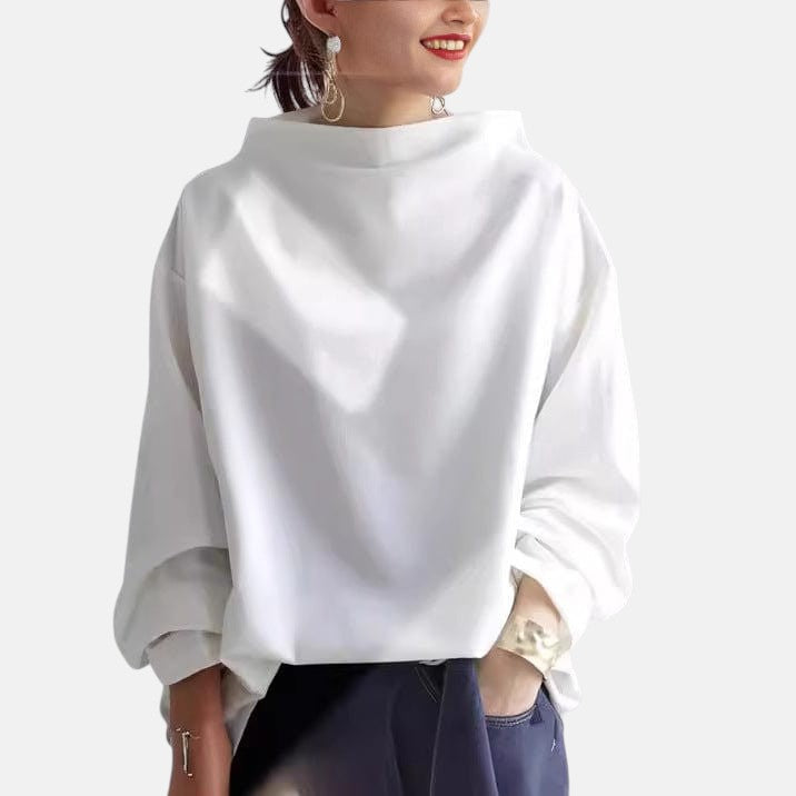 Gabriella™ | Stylish High Neck Knit Sweater