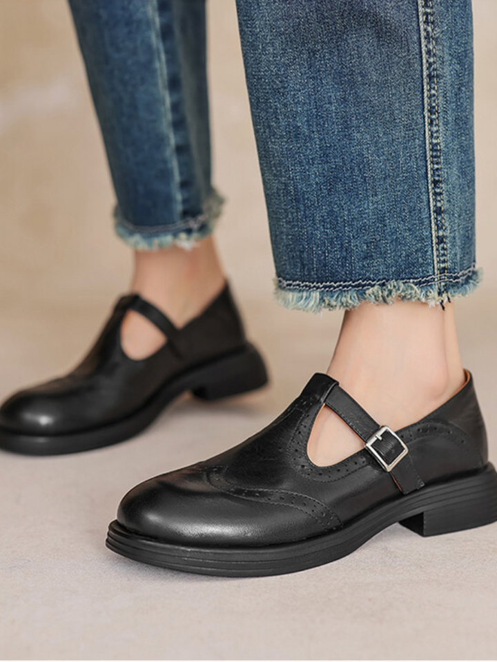Lara | Classic Vintage Mary Jane Flats