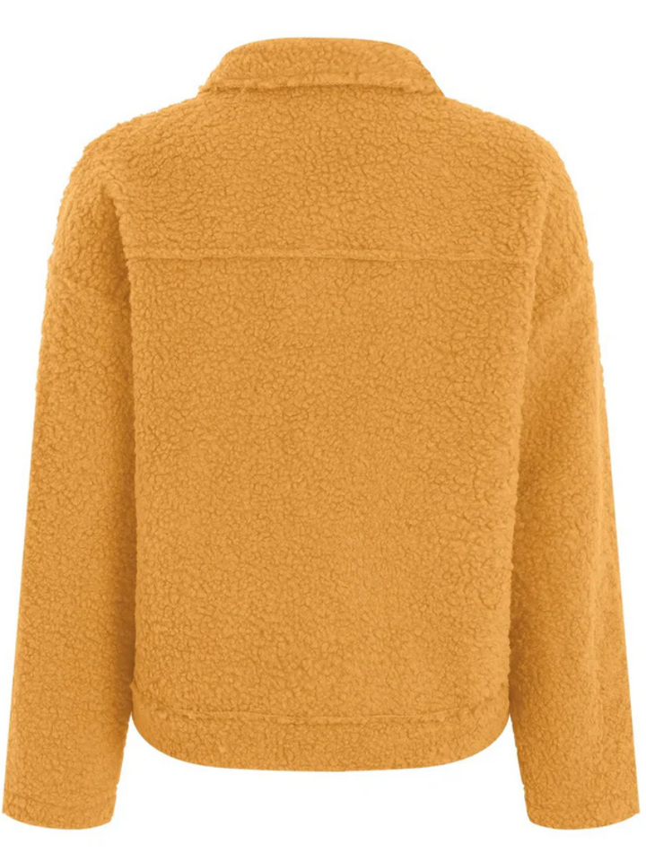 Sandra | Plush Sherpa Jacket