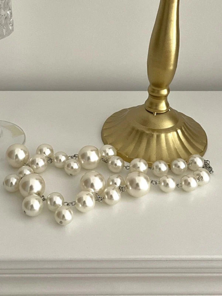 Maria | Statement Pearl Necklace