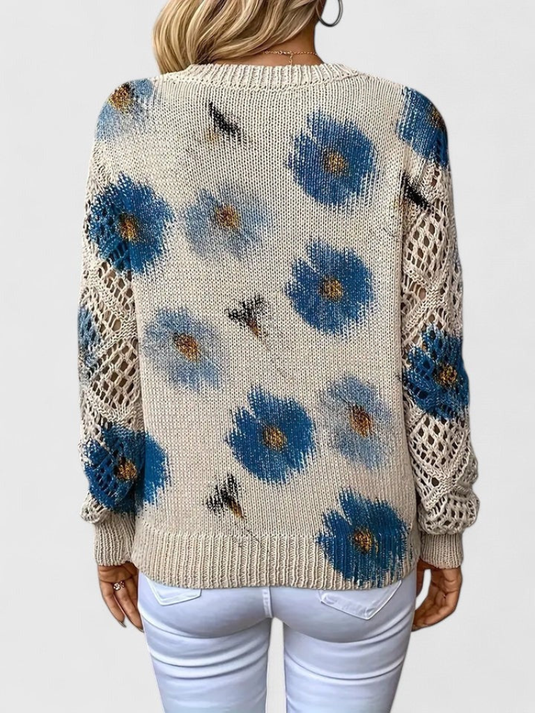 Maribelle | Floral Bloom Sweater