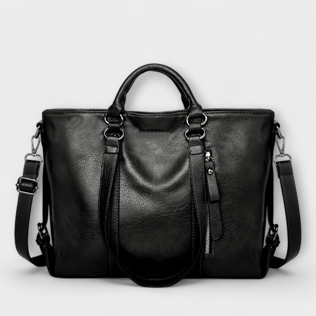 Annie | Oversized Leather Tote