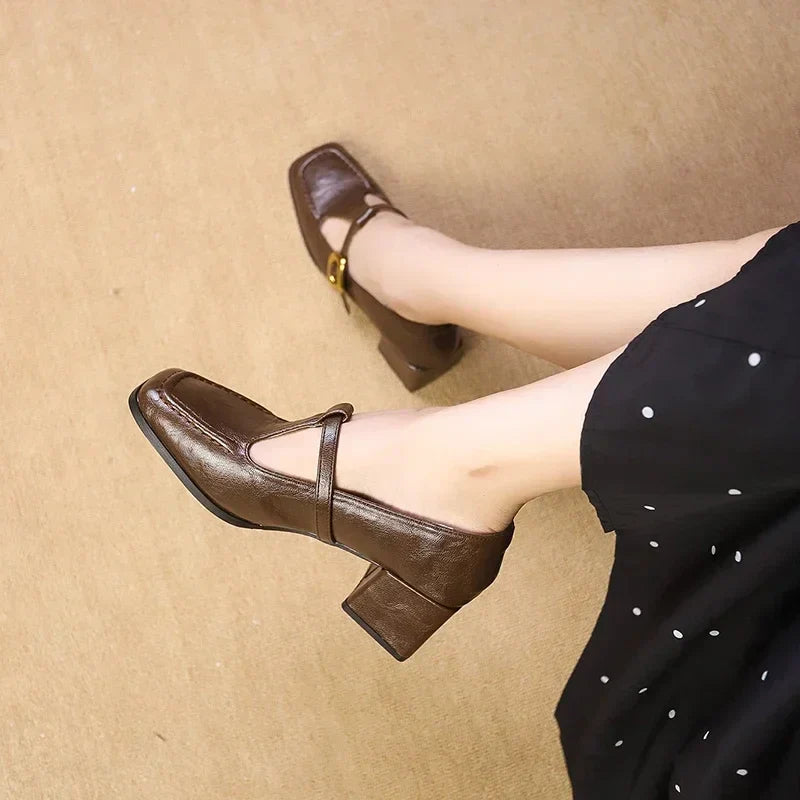 Annie | Classic French Mary Jane Shoes