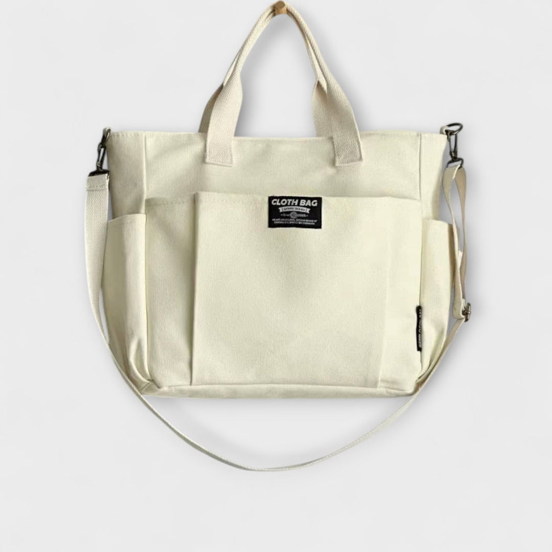 Annie | Sleek Minimalist Canvas Tote