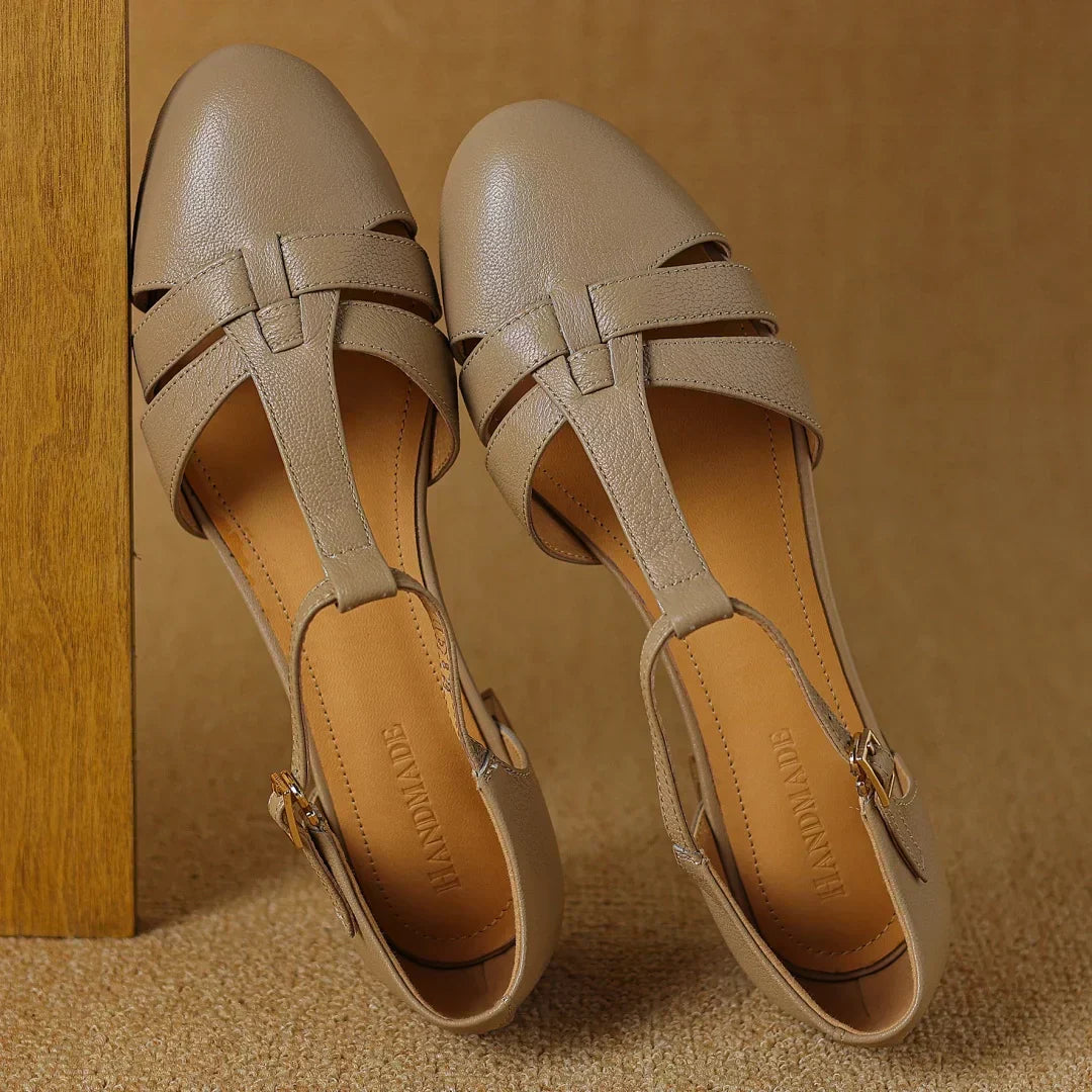 Annie | T-Bar Ballet Flats