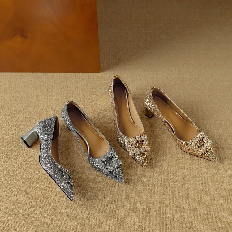 Gloria Glitter Pumps by Annie