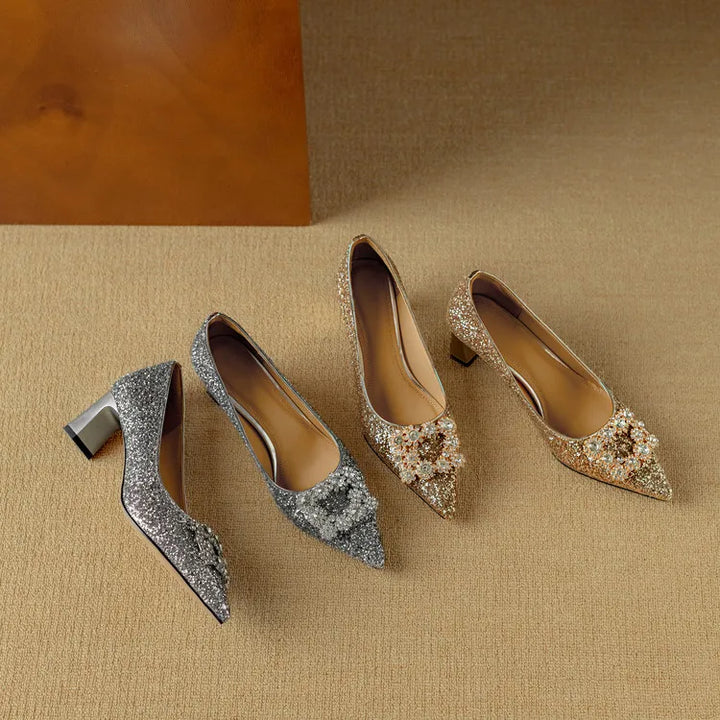 Gloria Glitter Pumps by Annie