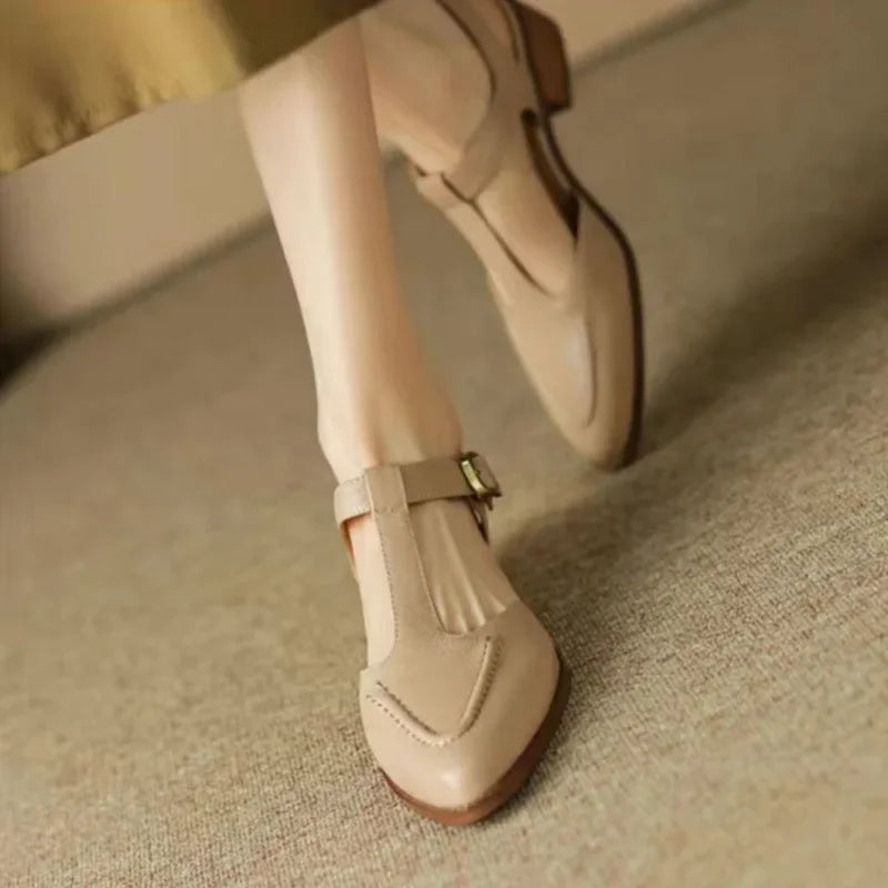 Annie | Aurenza Buckled Footwear