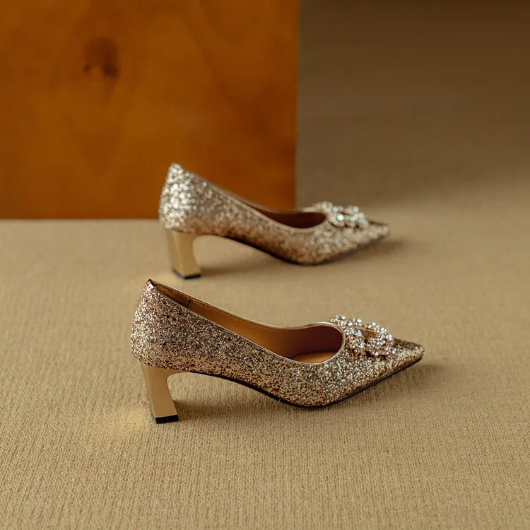 Gloria Glitter Pumps by Annie
