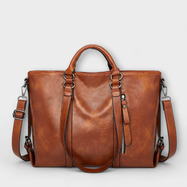 Annie | Oversized Leather Tote