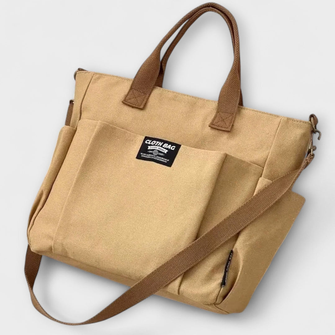 Annie | Sleek Minimalist Canvas Tote