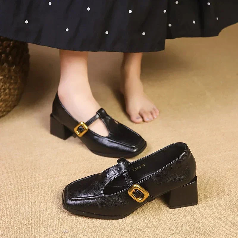 Annie | Classic French Mary Jane Shoes