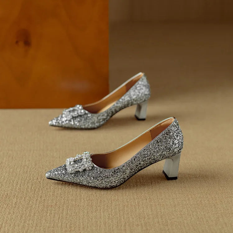 Gloria Glitter Pumps by Annie
