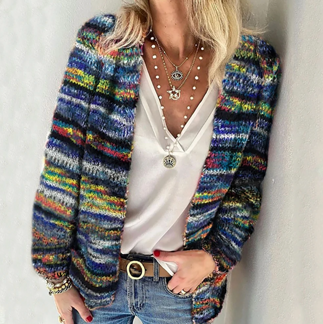Esme™ | Vibrant Multicolor Cardigan