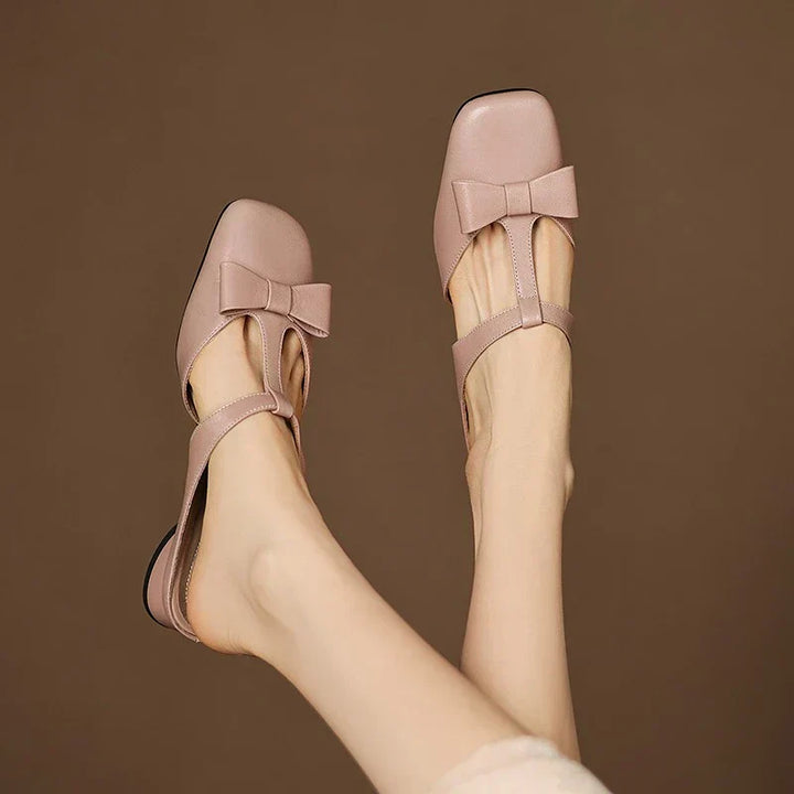 Annie | Square-Toed Slippers