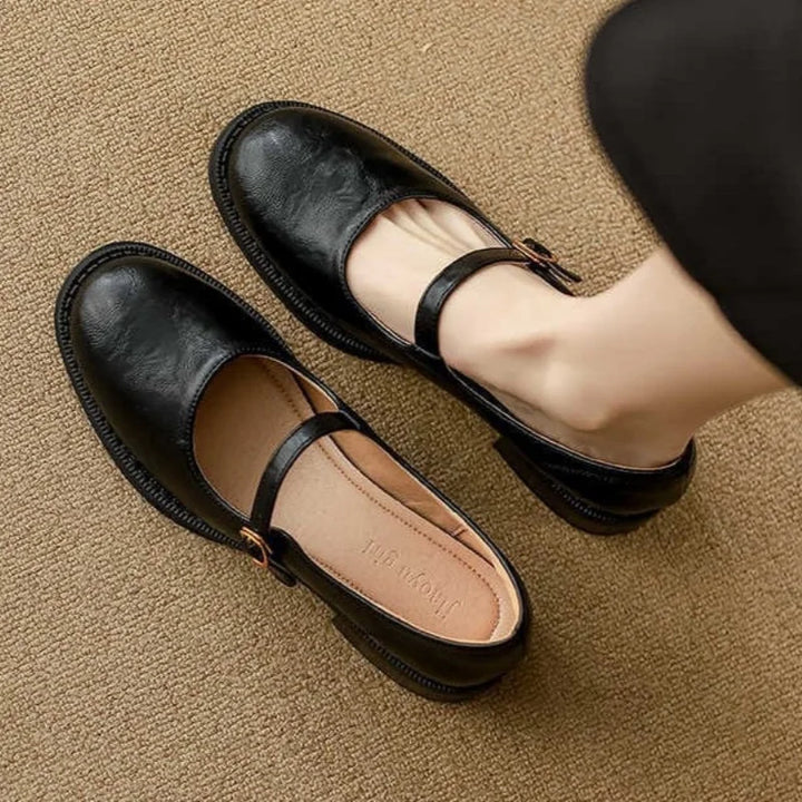 Annie | Timeless Leather Mary Jane Comfort Shoes