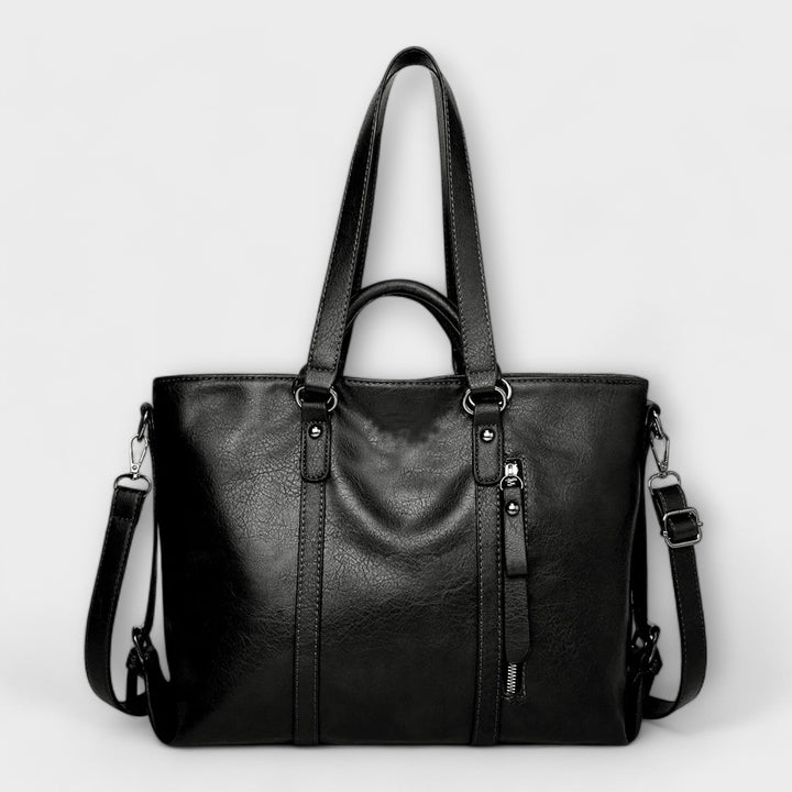 Annie | Oversized Leather Tote
