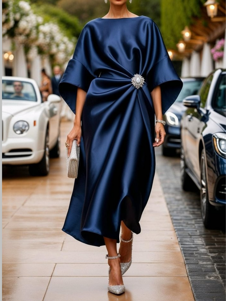 Maris | Elegant Satin Dress