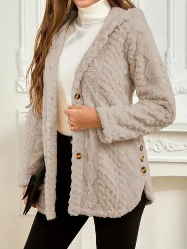 Laura | Cozy Hooded Cardigan