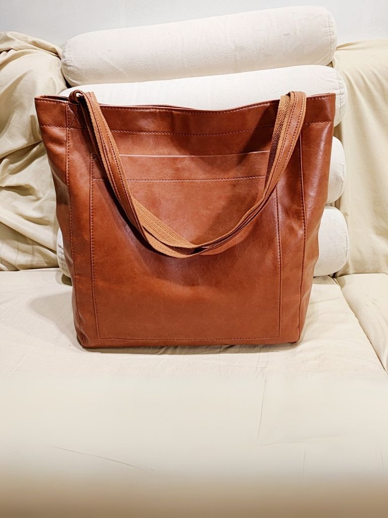 Sabine Waxed Canvas Tote