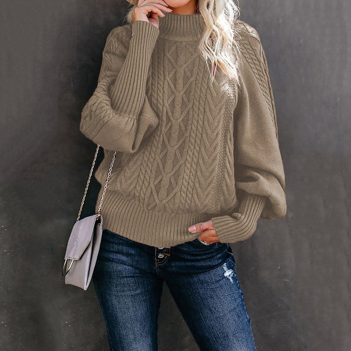 Lory | Cozy Long Sleeve Knit Sweater